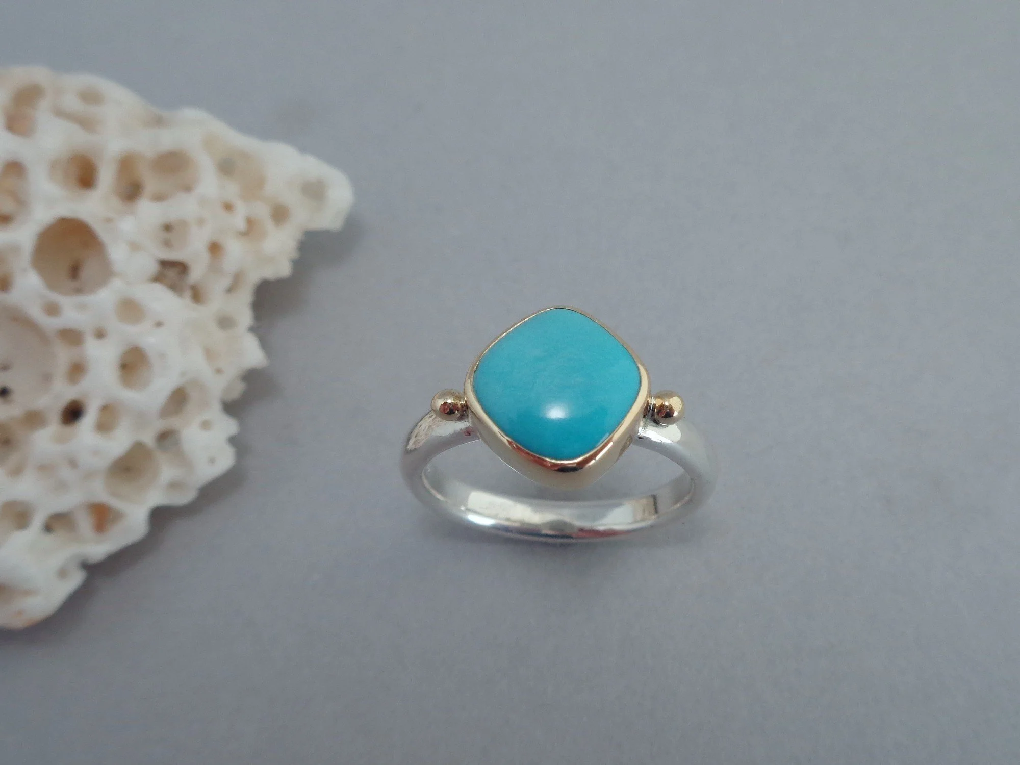 指輪・リング Sleeping Beauty Turquoise Ring Sleeping Beauty Turquoise Ring,natural Turquoise Wedding Ring,14k